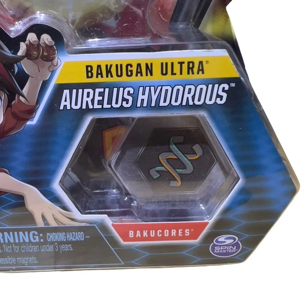 Bakugan Battle Brawlers Ultra Aurelus Hydorous Tan Spin Master Toy‎ - Ages 6+